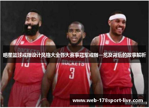 明星篮球戒指设计风格大全各大赛事冠军戒指一览及背后的故事解析